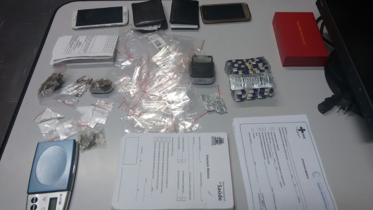 Objetos apreendidos pelos GMs