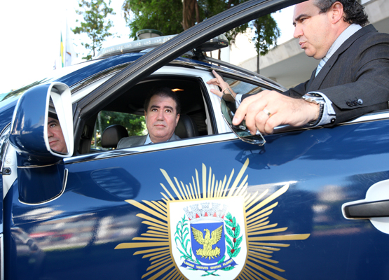 Secretário de Segurança acompanha vistoria