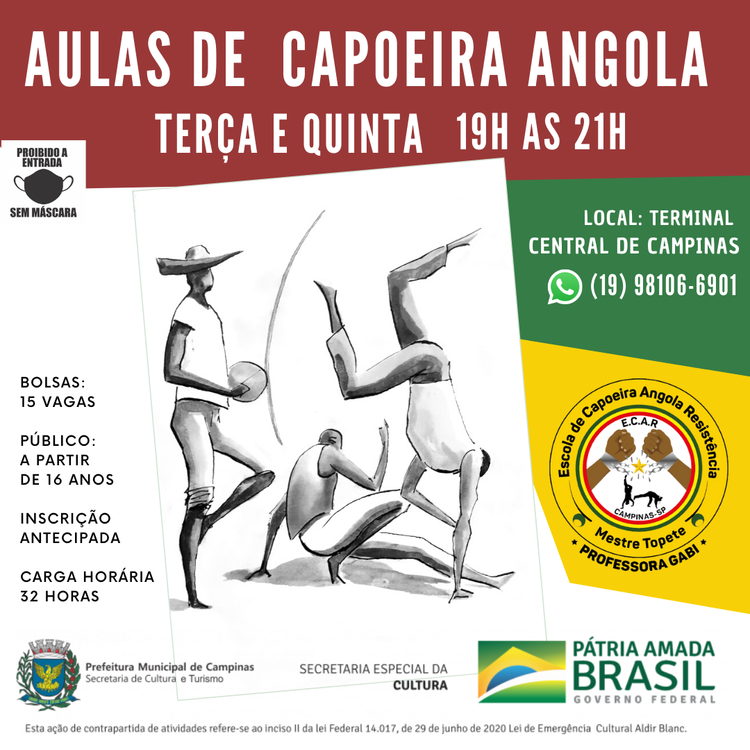 Aulas ocorrerão no Terminal Central de Campinas