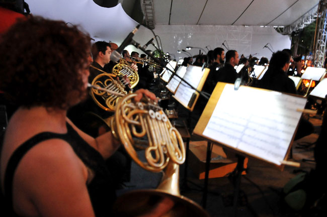Músicos da Orquestra emocionaram o público