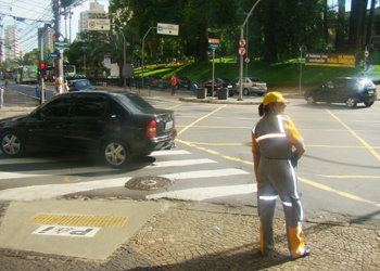Operação especial de trânsito e transporte na região do evento