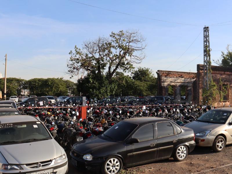 Leilão será realizado durante três dias