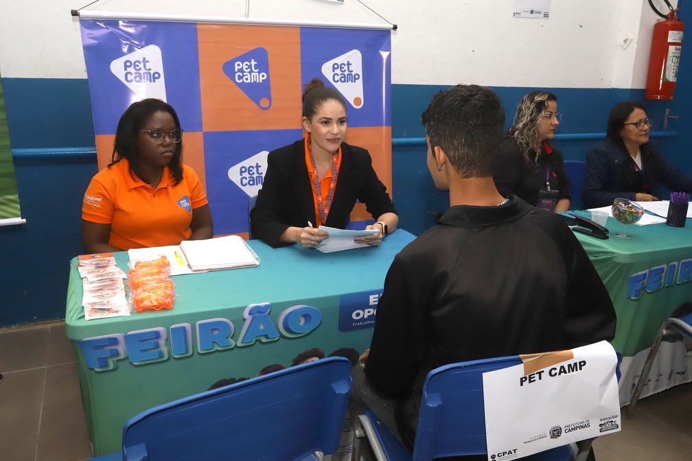 Três empresas participaram pela primeira vez do feirão da Prefeitura: PetCamp, FVB e Agência 5