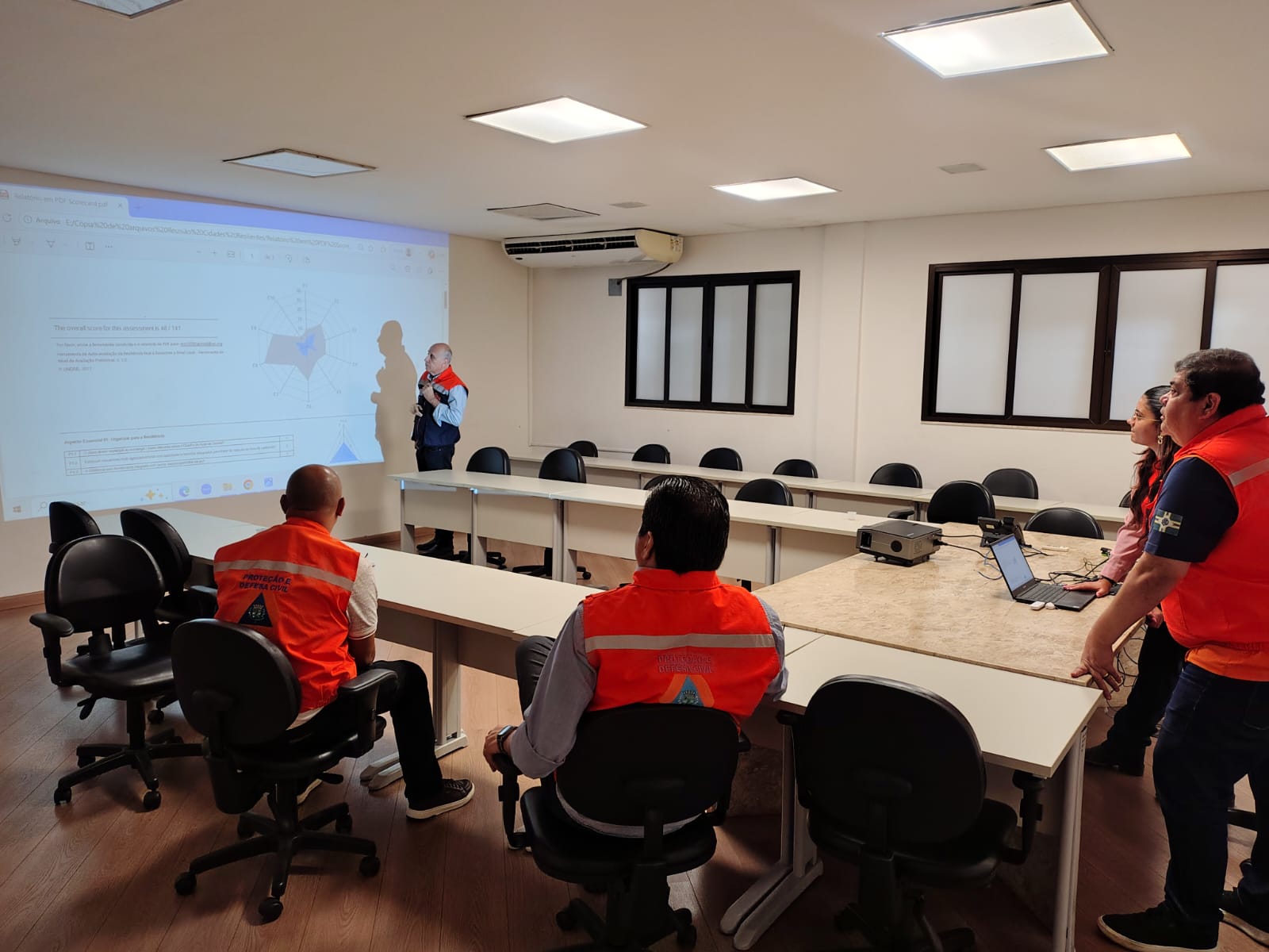 Encontro foi realizado na sede da Defesa Civil em Campinas 