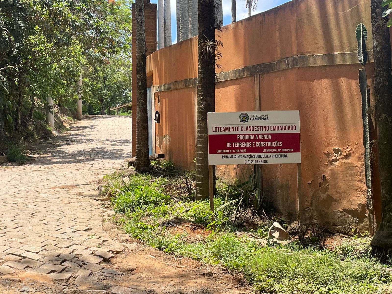 Loteamentos já foram multados e embargados pela ilegalidade da ocupação