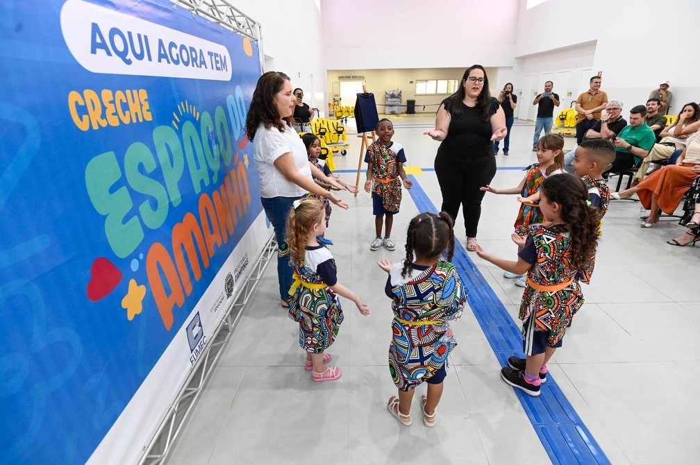 Espaço do Amanhã: 16 novas creches com capacidade para atender 5 mil crianças