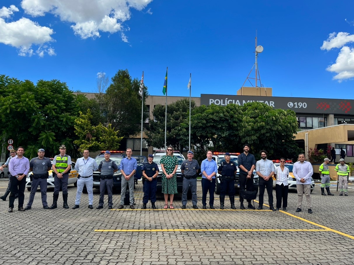 Membros da IACP visitaram a Emdec, Setransp e comandos e batalhões de polícia