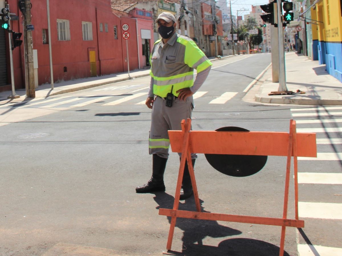 Tráfego de veículos será totalmente interditado 