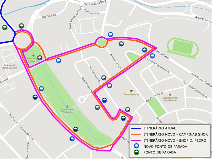 Dúvidas sobre a operação do sistema de transporte público coletivo podem ser esclarecidas pelo aplicativo CittaMobi