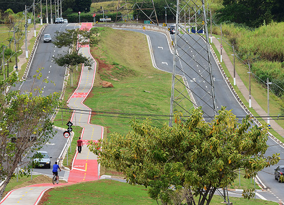 Com os novos trechos entregues, Campinas acumula quase 27 km de ciclovias.