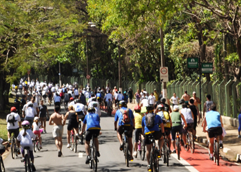 O 7º Passeio Ciclístico Teleton é promovido pela VTV, afiliada ao Sistema Brasileira de Televisão (SBT), com apoio da Prefeitura de Campinas.