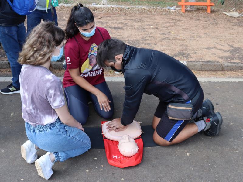 Participantes afirmaram que treinamento pode salvar vidas