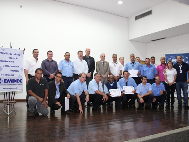 Mais uma turma conclui o curso de capacitação sobre ética e cidadania no transporte público