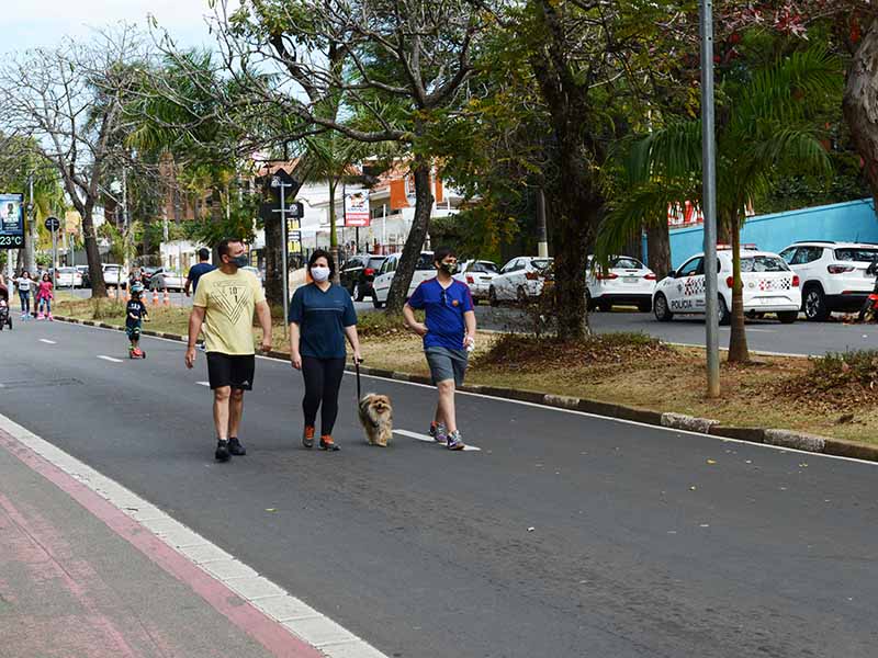 Via no entorno da Lagoa fica fechada ao tráfego de veículos
