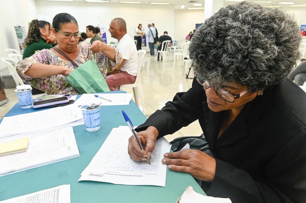 O evento apresentou 900 chances de emprego