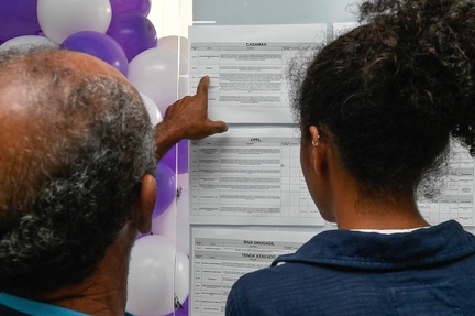 Candidatos puderam consultar previamente as vagas disponíveis