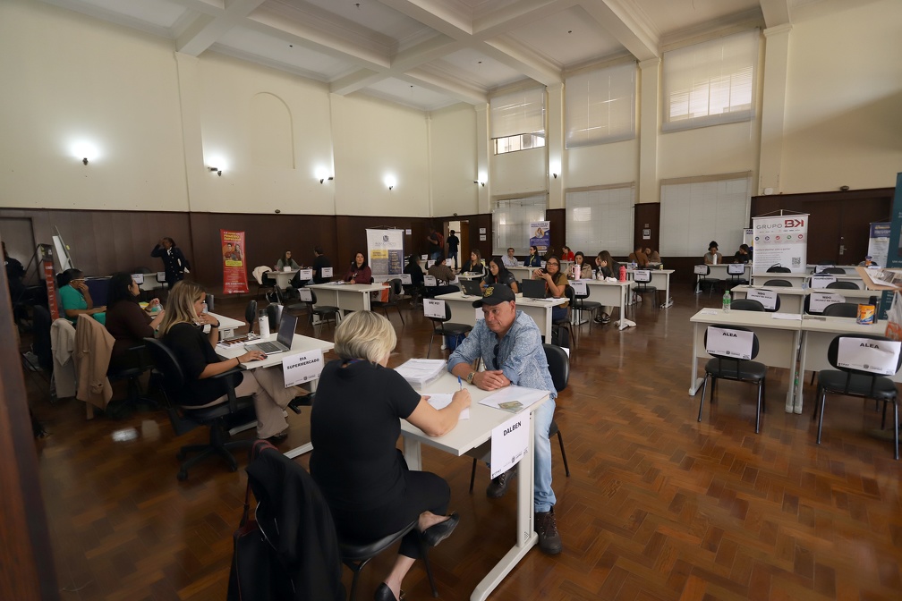 Edição desta sexta-feira do Feirão do Emprego e Oportunidades foi a 10ª deste ano