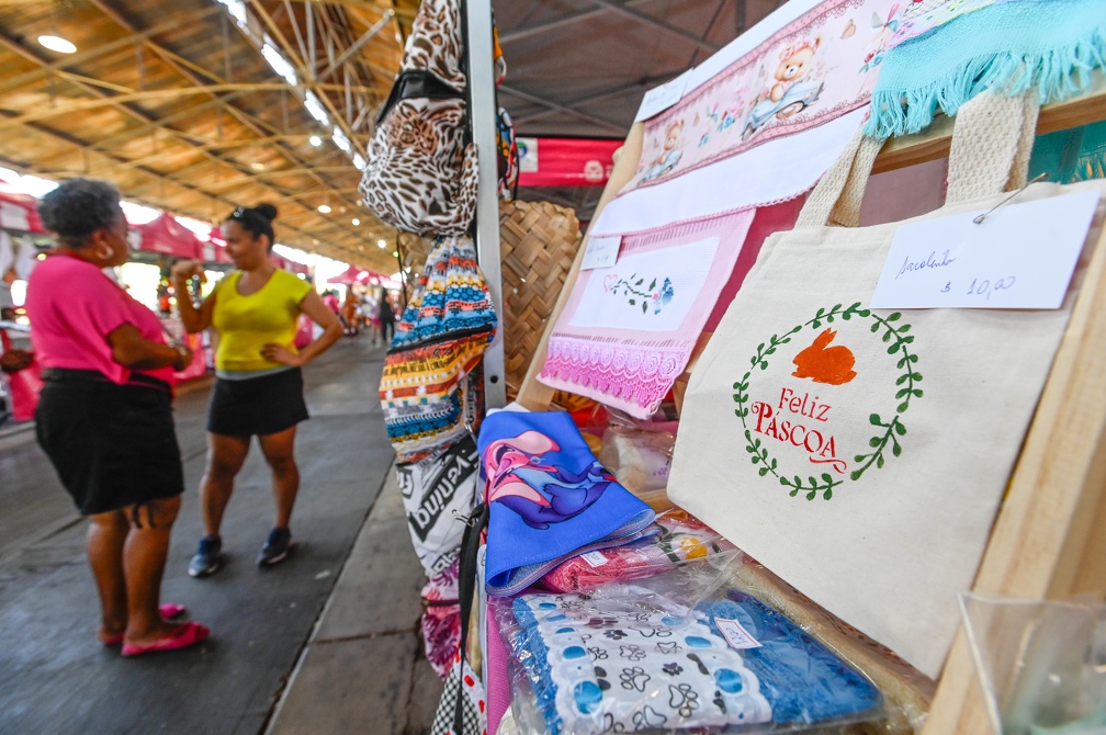 Feira das Mulheres Empreendedoras reúne diversos artigos