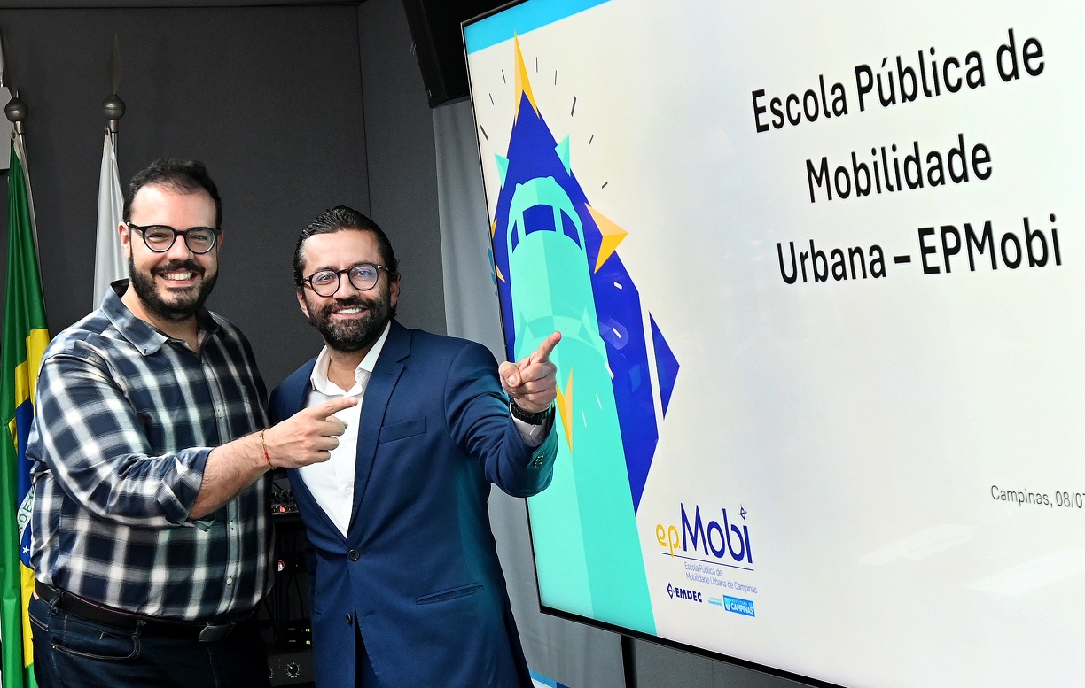 Secretário de Transporte, Fernando de Caires, e presidente da Emdec, Vinicius Riverete, estarão envolvidos nas atividades da EPMobi