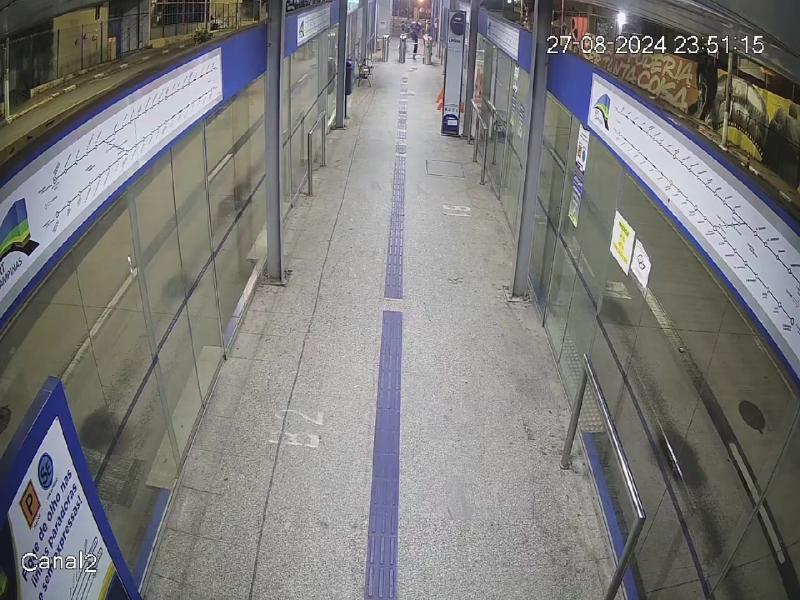 Ato de vandalismo deixou catracas do terminal inoperantes por cerca de 8 horas