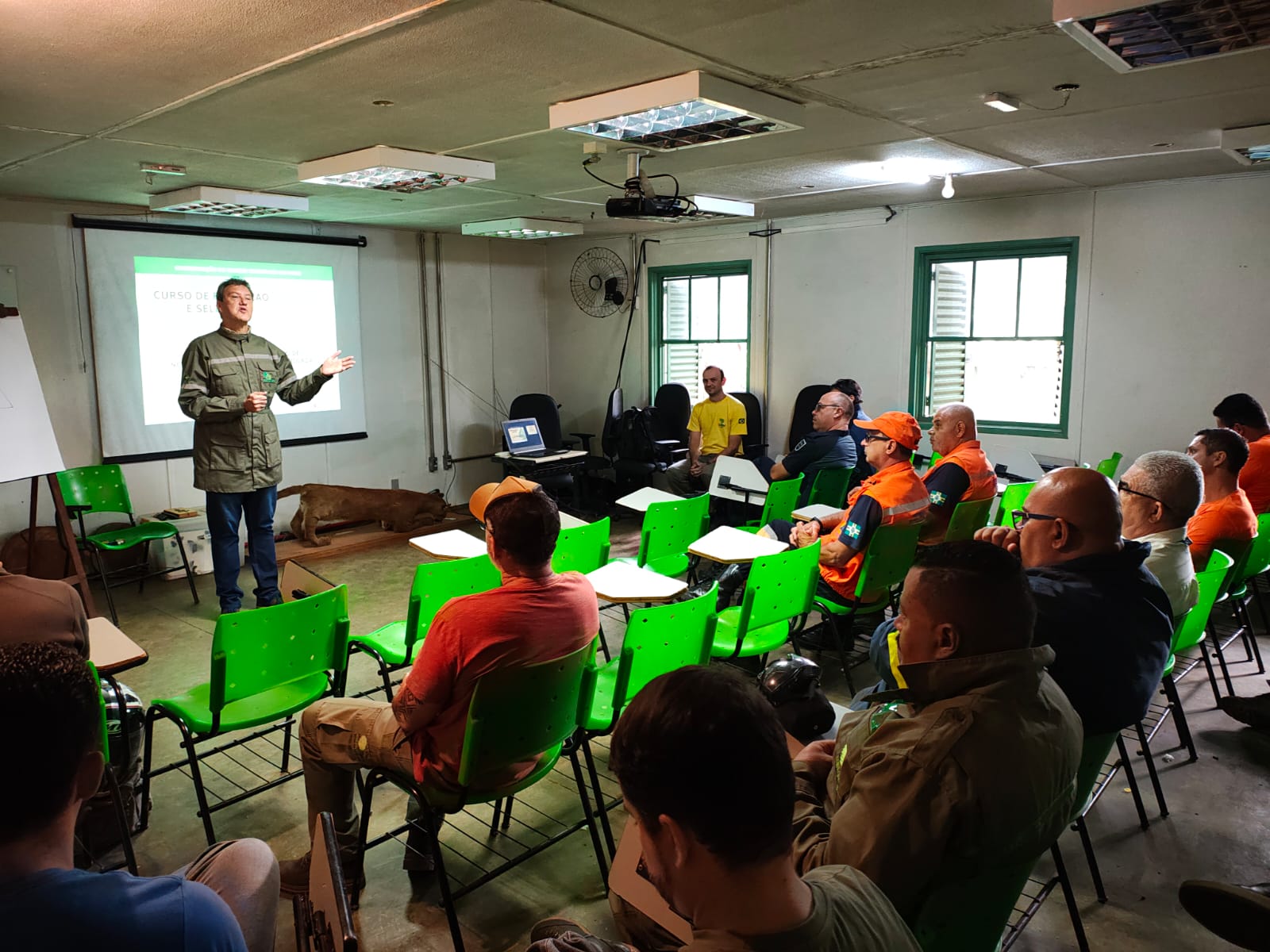 Curso tem a participação de a participação de representantes da Defesa Civil de Campinas e de Paulínia, do Corpo de Bombeiros, da Sanasa e da Ceasa Campinas