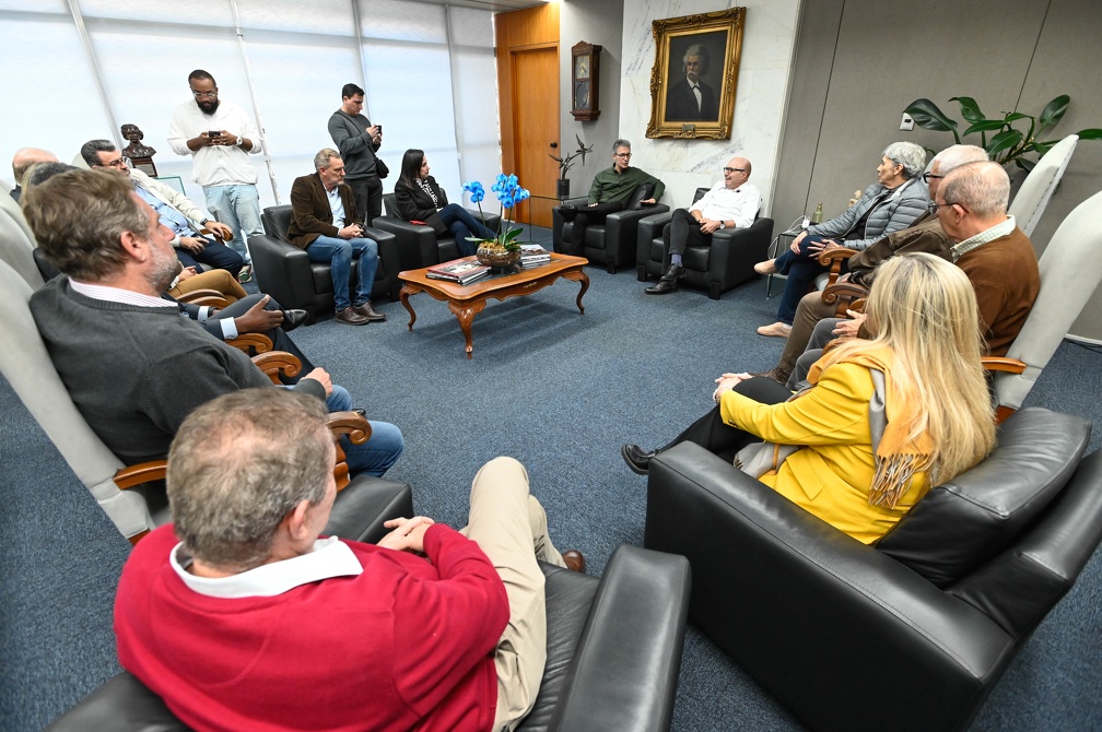 A reunião também contou com a participação de parte dos secretários municipais de Campinas
