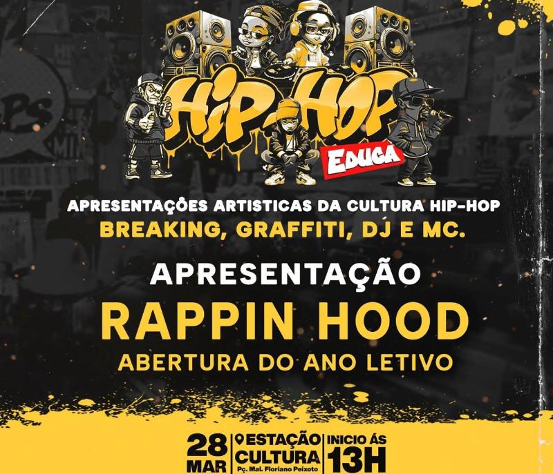 Rappin Hood resgata as raízes da cultura negra
