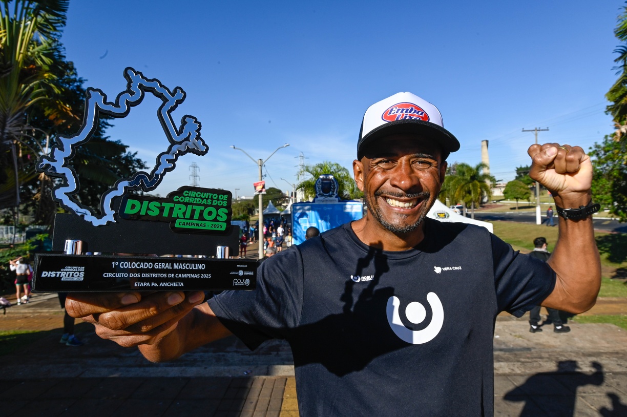 Antônio Carlos da Cruz de Jesus foi campeão da categoria masculina