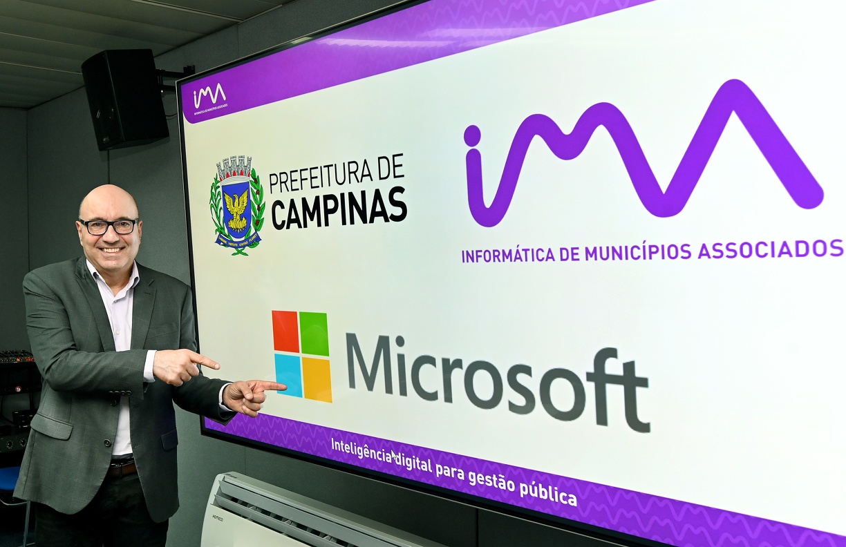 Prefeito Dário Saadi destaca fortalecimento da IMA ao se conectar com uma das maiores empresas de tecnologia do mundo