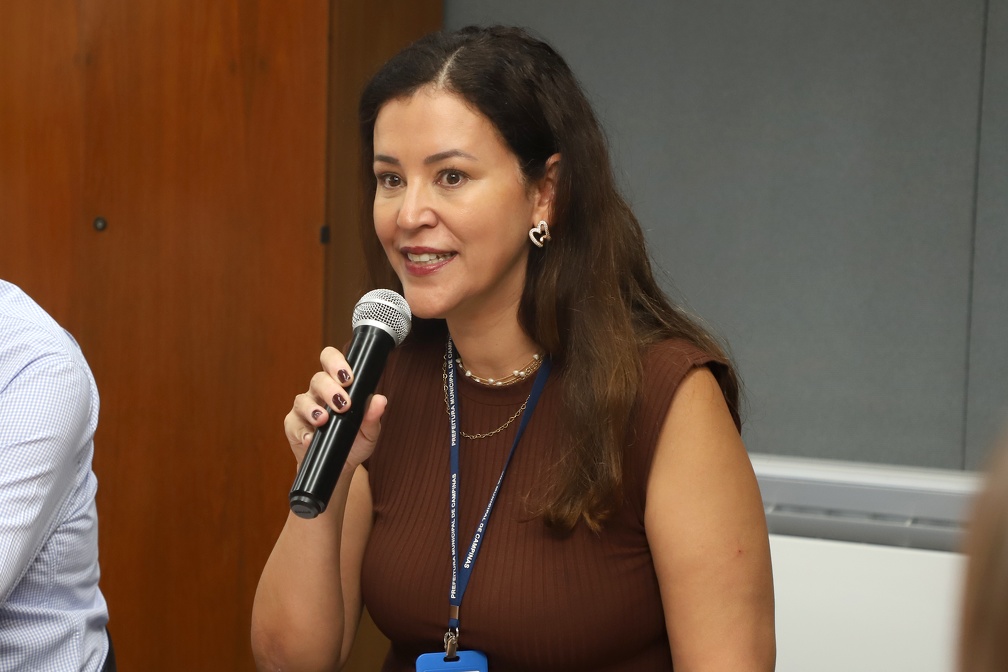 Diretora do Departamento de Ensino, Pesquisa e Saúde Digital (Deps), Marcelle Regina da Silva Benetti