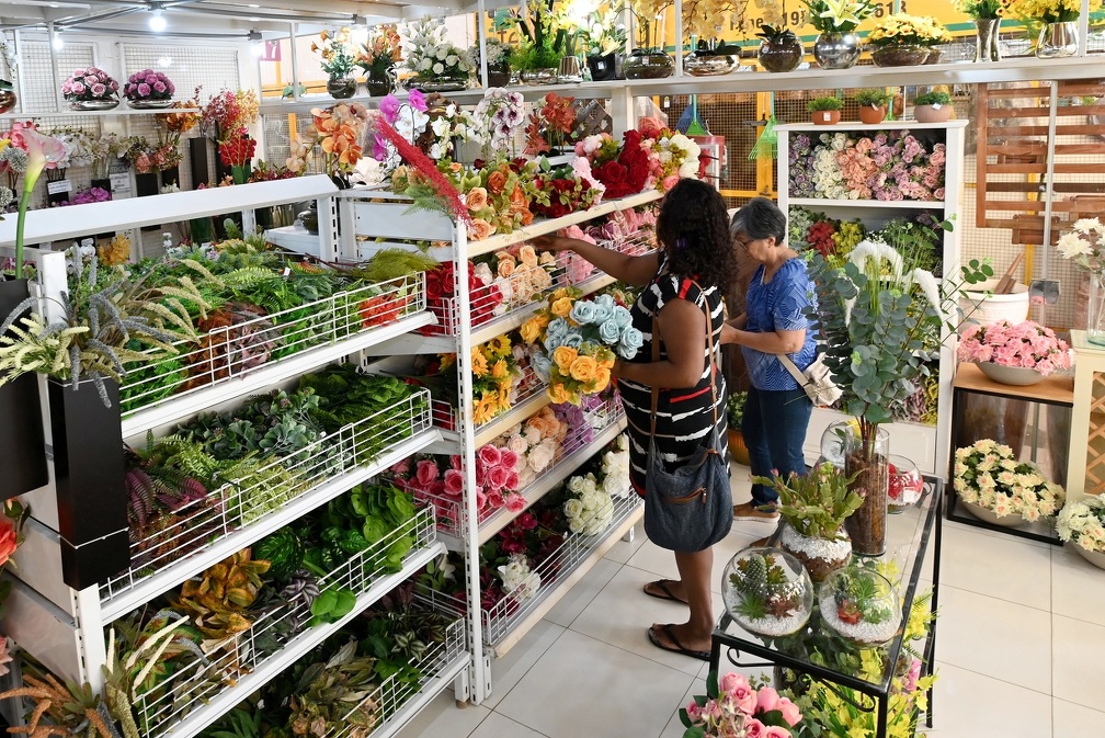 O diferencial do Mercado de Flores está na variedade de produtos frescos e na excelente relação custo-benefício