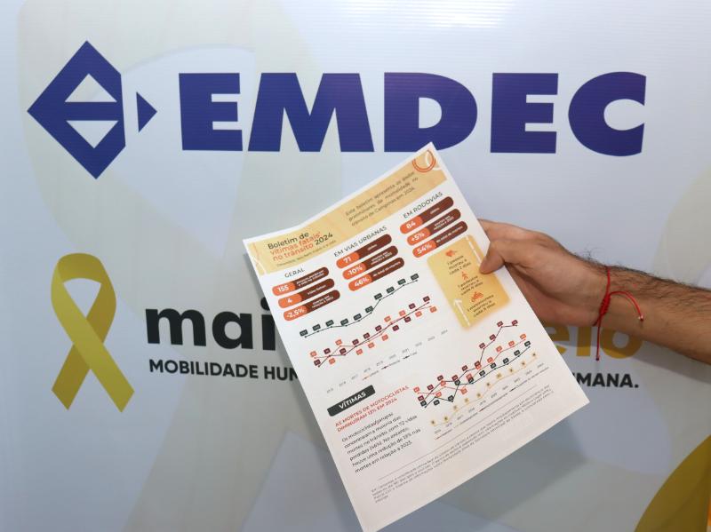 Levantamento foi detalhado durante a abertura do Maio Amarelo, nesta quarta (07/05)