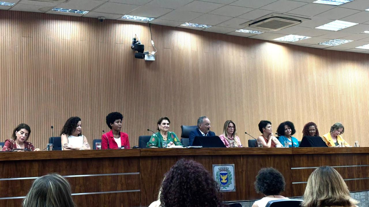 No evento, ministra destacou a importância da articulação entre os diferentes poderes para o enfrentamento da violência de gênero