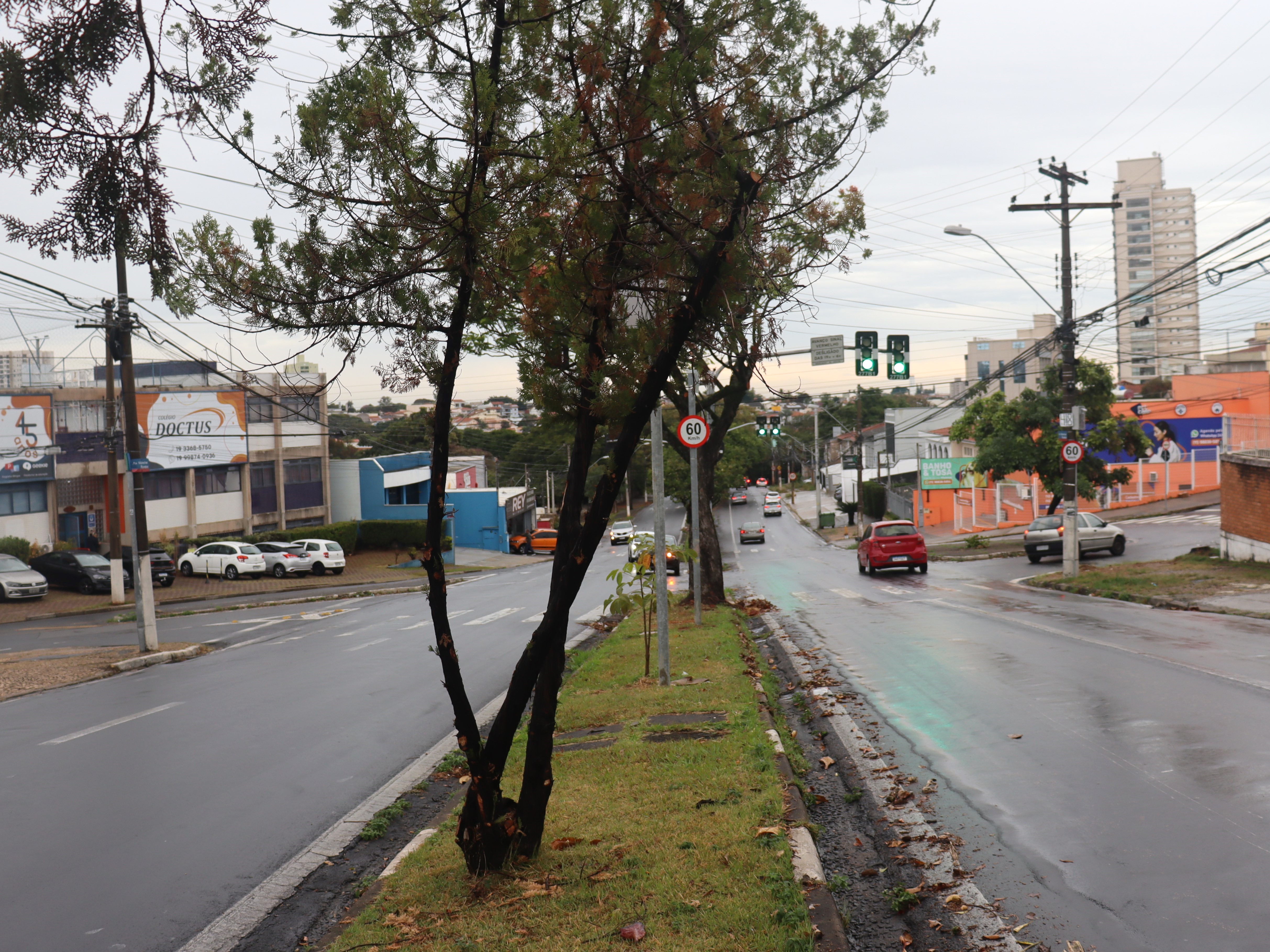 Radar fiscaliza excesso de velocidade (60 km/h), avanço de sinal vermelho e parada sobre faixa de pedestres