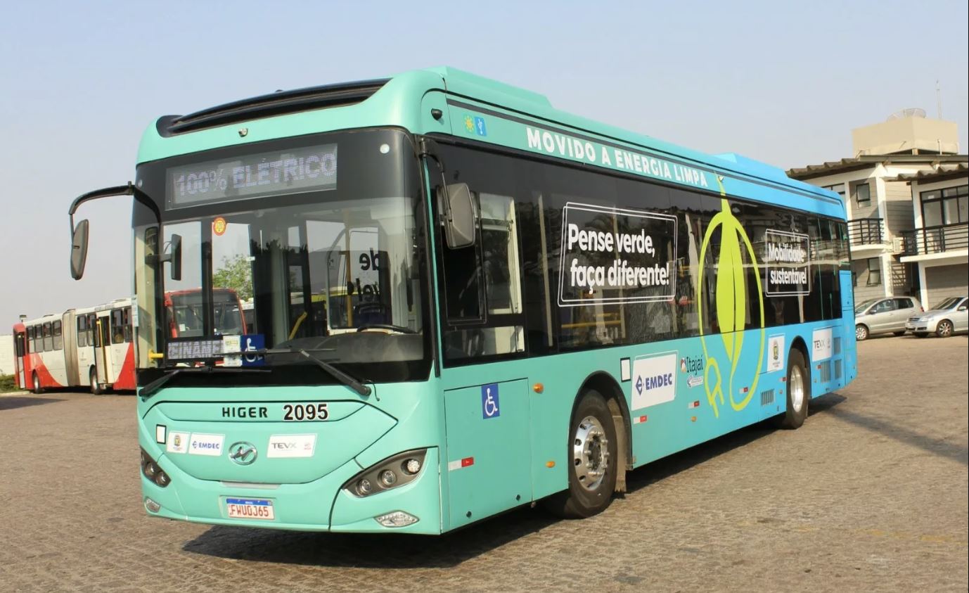 Número de veículos elétricos será definido no final da licitação do transporte público