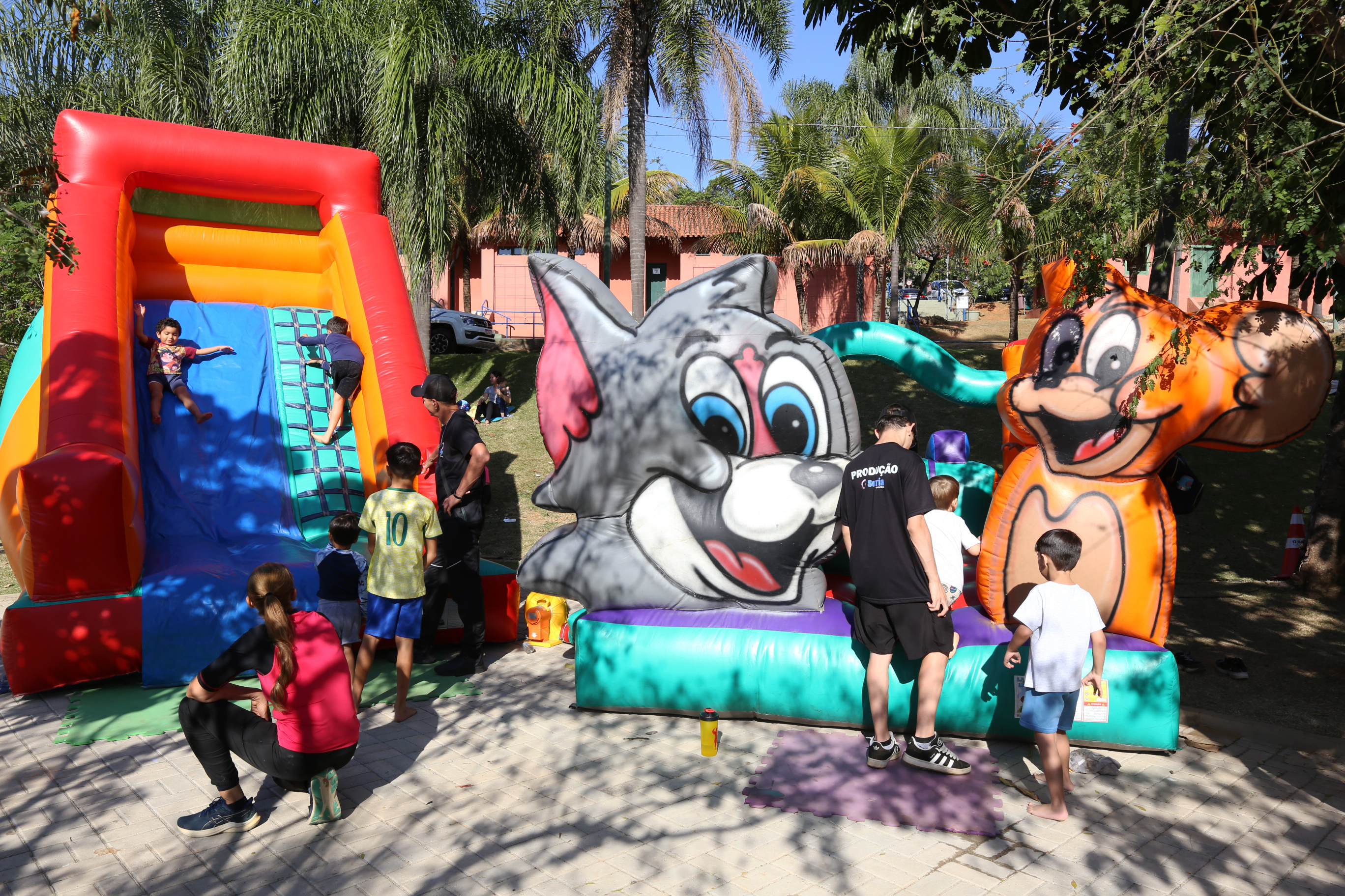 As atividades acontecem durante o horário de funcionamento do parque, das 9h às 16h