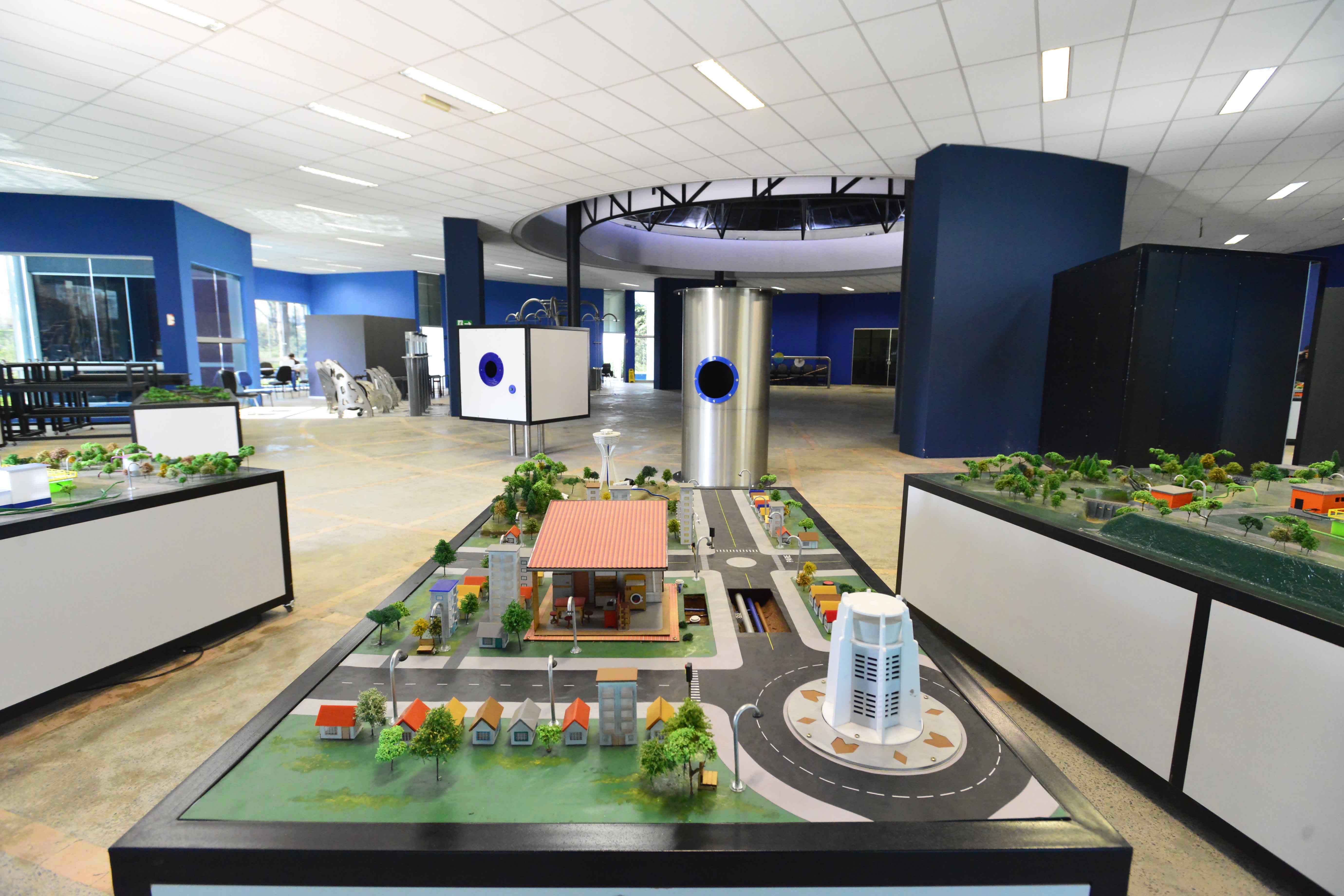 O Museu Interativo da Água, que fica ao lado do parque, também integra a programação das atividades