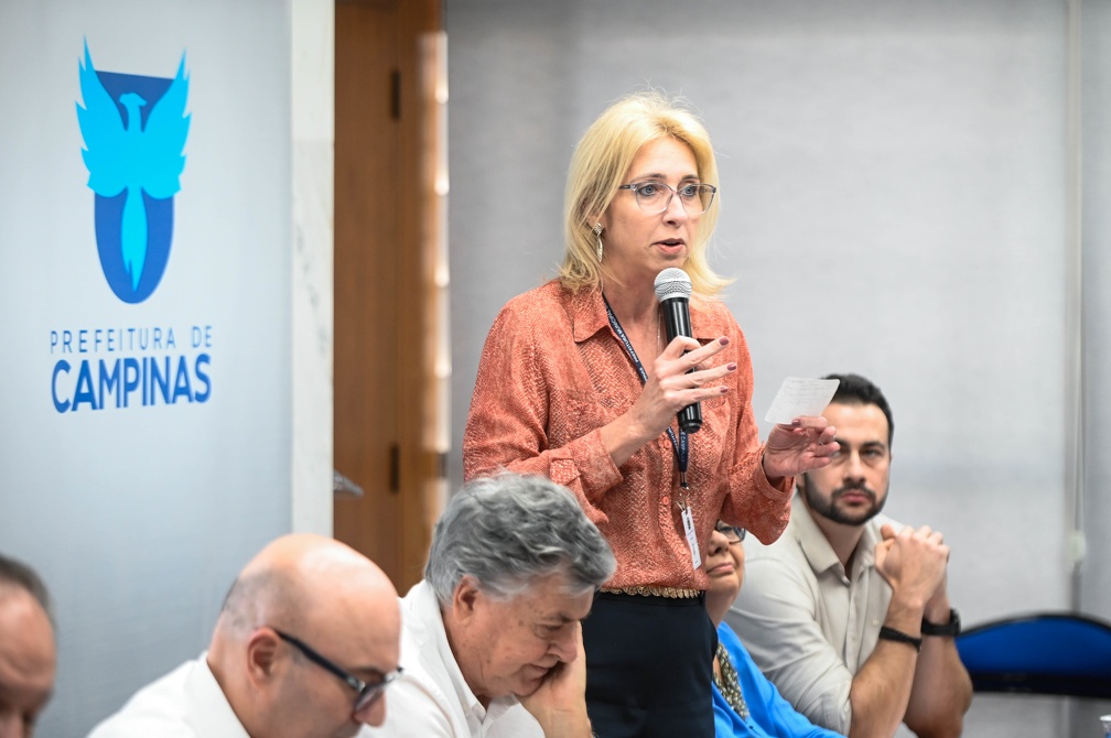 A secretária de Educação, Patrícia Adolf Lutz: "Educação traz informação de qualidade para os nossos jovens desenvolverem competências para escolhas conscientes"
