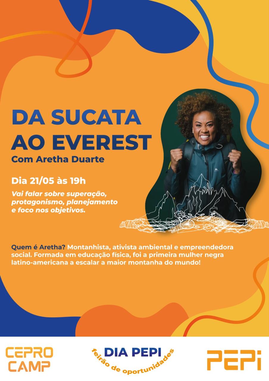 Aretha Duarte estará presente no encerramento do evento para uma palestra sobre planejamento e protagonismo