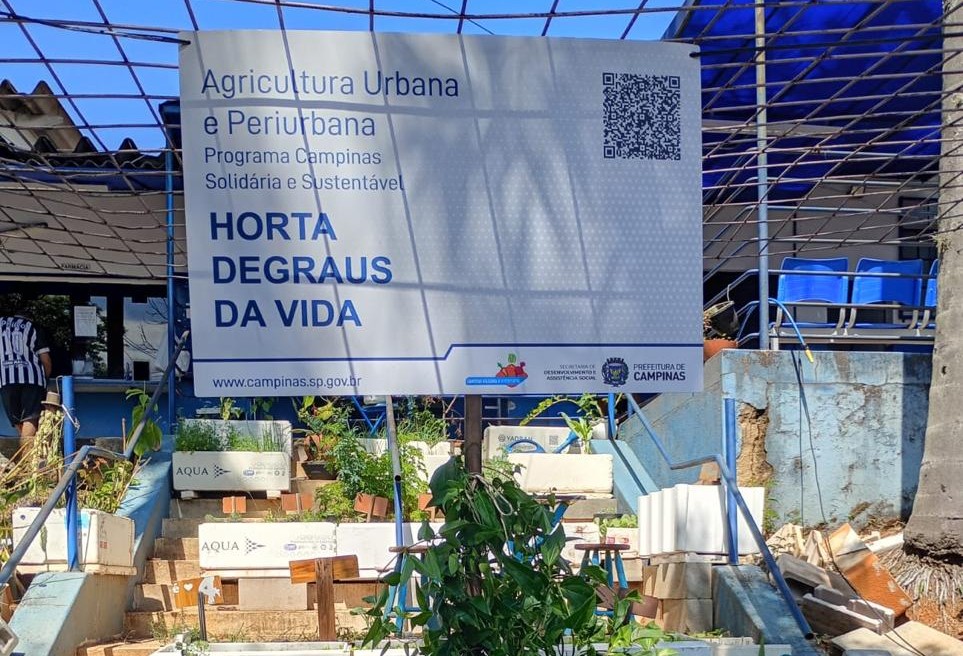 Proposta é usar a horta como um espaço de convivência e promoção da saúde, ao envolver diretamente os usuários que participam dos grupos da unidade