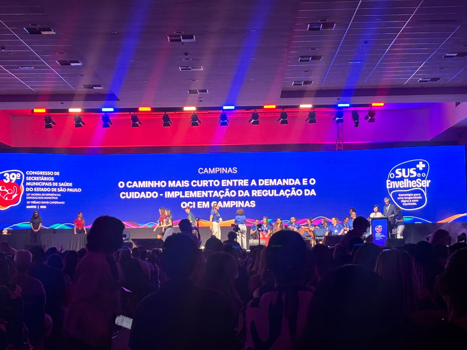 Premiação foi realizada durante Congresso em Santos