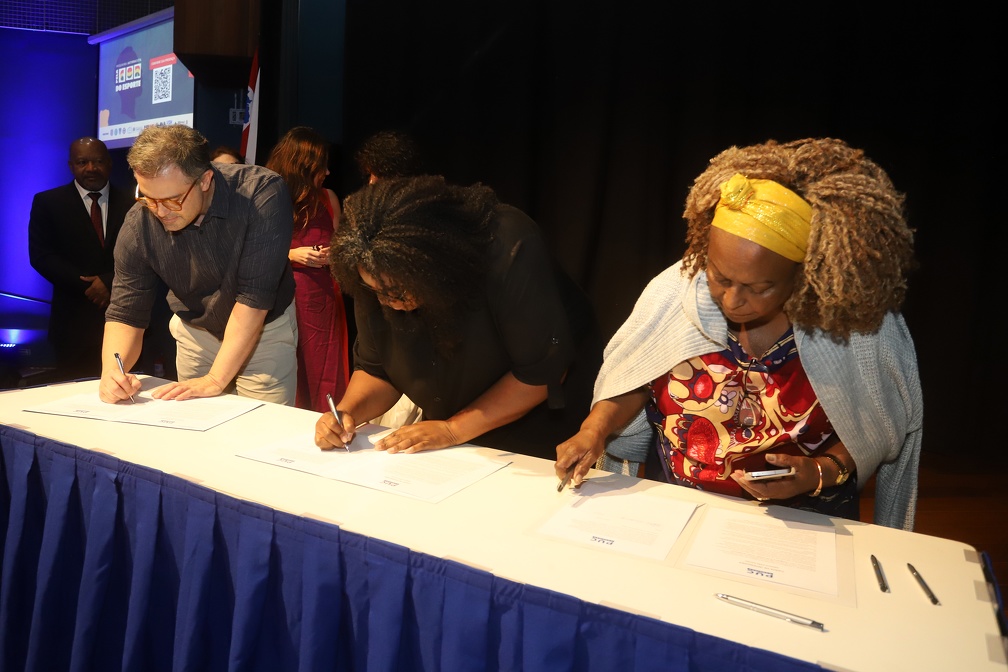  A carta formaliza o compromisso e o engajamento das instituições no fortalecimento de ações antirracistas no esporte e na sociedade