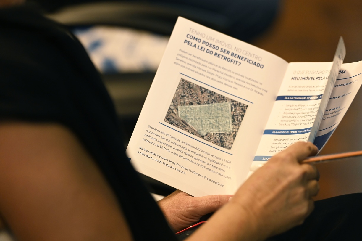 A atualização da Lei do Retrofit e os benefícios para reformas de imóveis na área central serão abordados no encontro