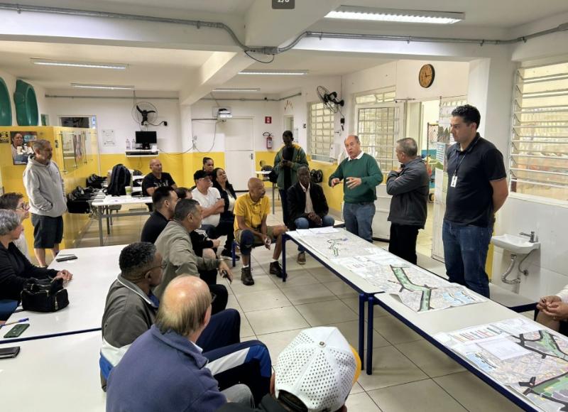 Departamento do Orçamento Cidadão e moradores debateram a estrutura do Parque