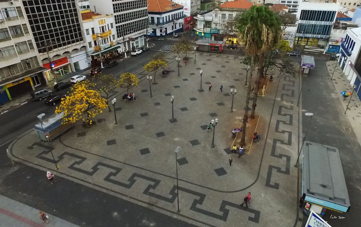 Largo do Rosário, símbolo da área central: evento será palco para discussão de políticas e troca de experiências entre cidades