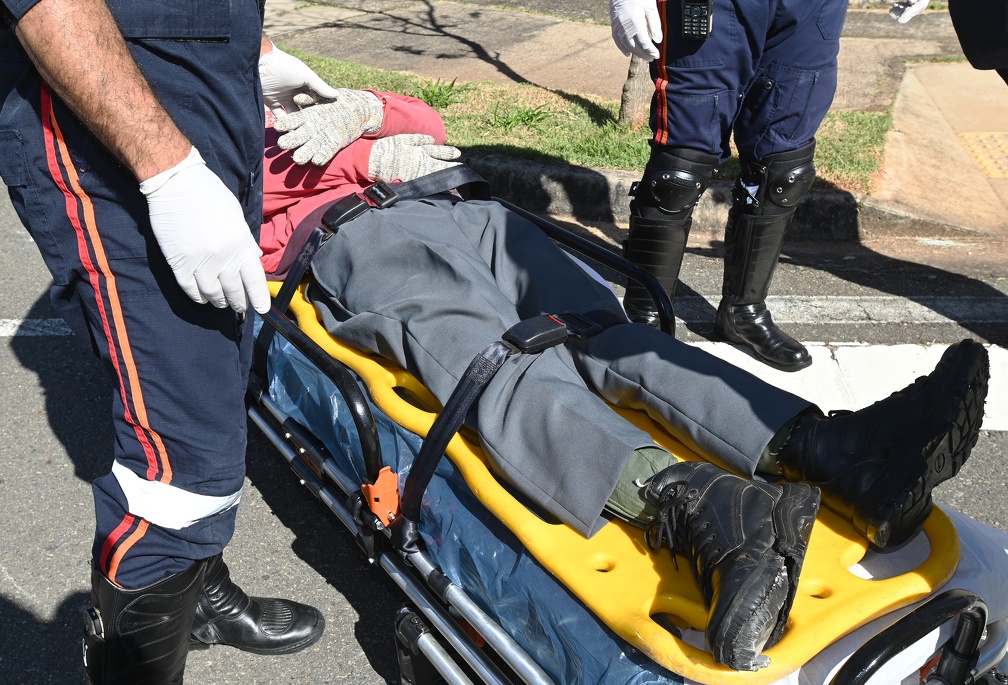 O Samu atende 90% dos acidentes nas vias urbanas de Campinas