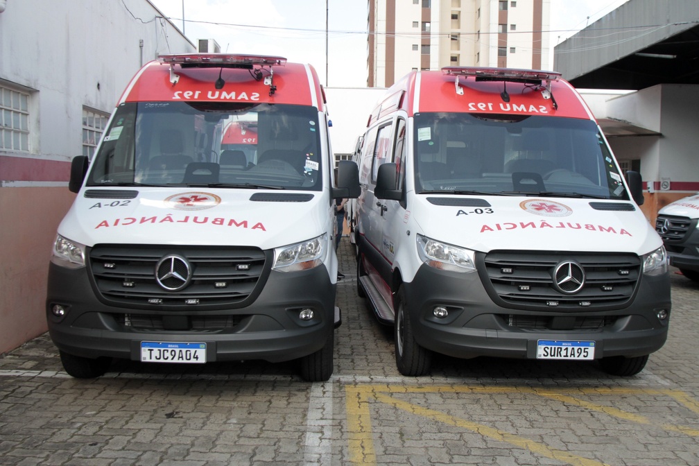 O Samu atende 90% dos acidentes nas vias urbanas de Campinas