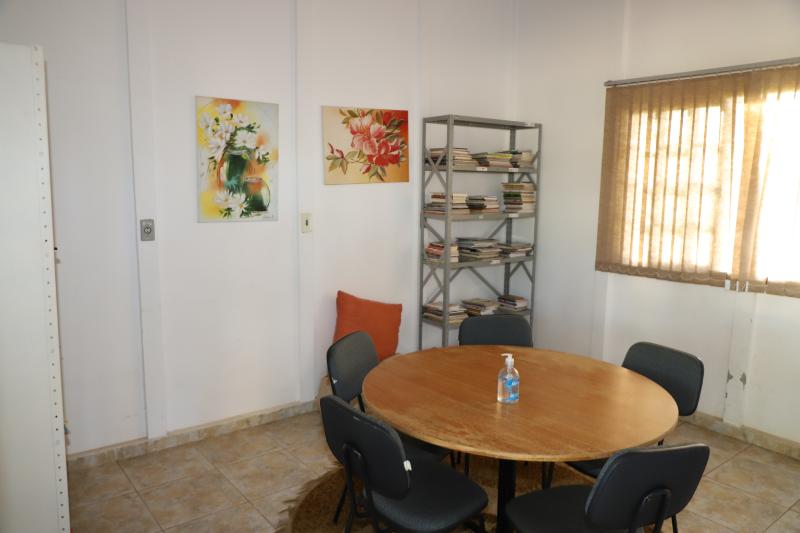 Instalações do Sapeca permitem convivência entre os jovens, momentos de estudo e de lazer