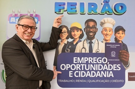 Secretário de Trabalho e Renda explicou que os interessados podem conferir pela internet, com antecedência, as vagas que estarão no feirão: "esse conhecimento potencializa a chance de contratação", explicou