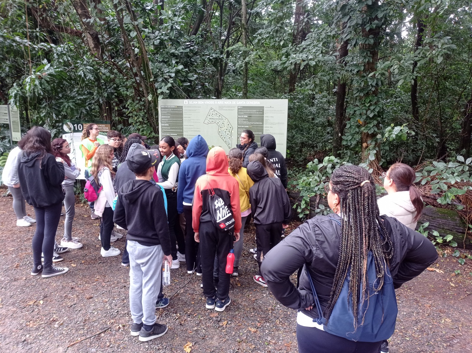 A ação foi promovida pela Fundação José Pedro de Oliveira (FJPO), responsável pela gestão da ARIE Mata de Santa Genebra